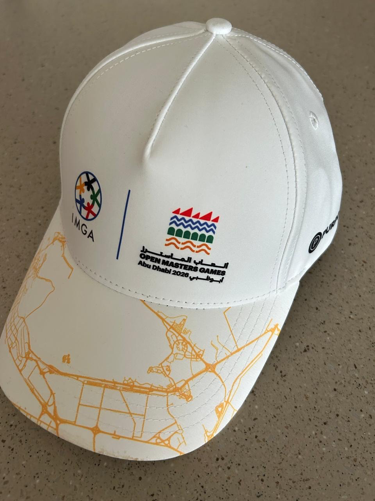 Official Open Masters Games Abu Dhabi 2026 Hat