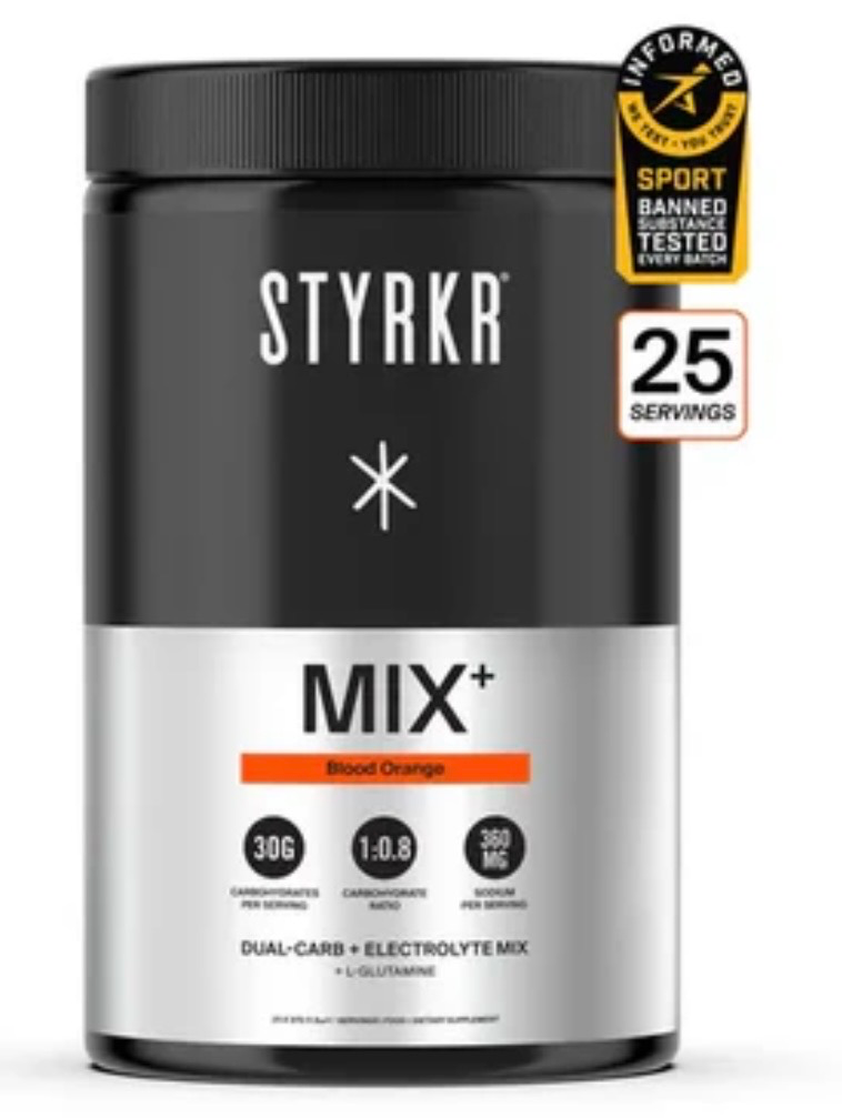 MIX+ Dual-Carb & Electrolyte Drink Mix- (Blood Orange)