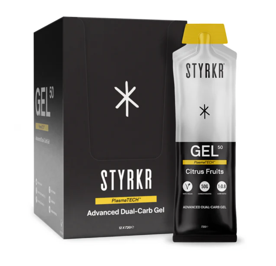 STYRKR GEL50 Dual-Carb Energy Gel Citrus Fruits