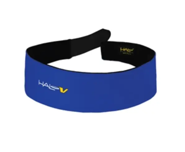 HALO V - Velcro Adjustable Headband  Blue 
